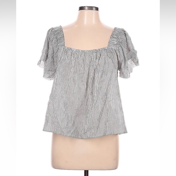 Grade & Gather | Flowy Square Neck Blouse - Picture 1 of 2
